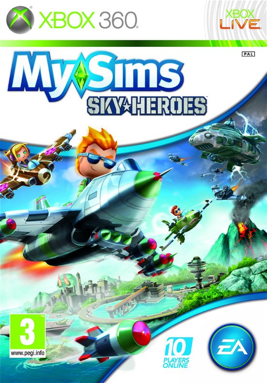 Cover for Spil-xbox · MySims SkyHeroes (X360) (2010)