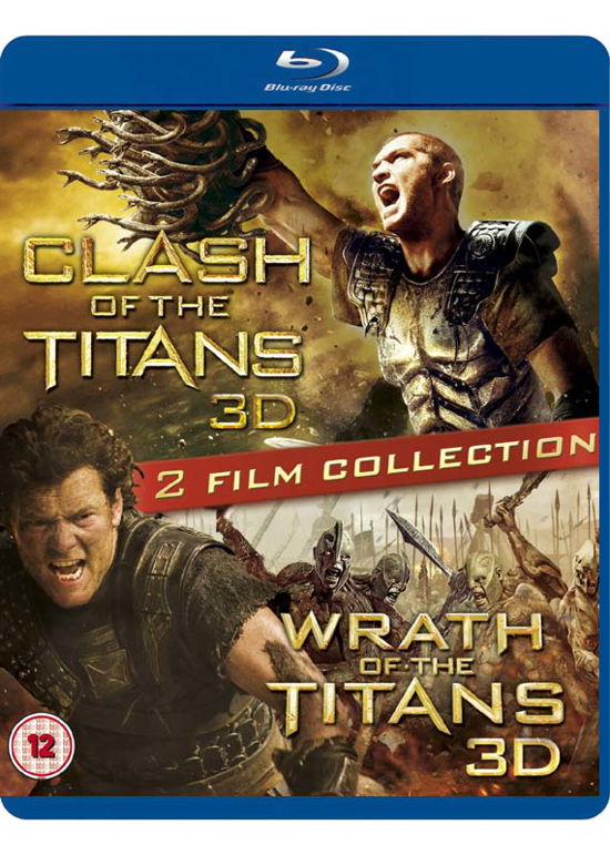 Cover for Clash Of The Titans 3D+2D / Wrath Of The Titans 3D+2D (Blu-Ray) (2012)