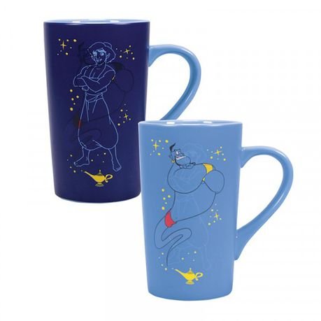 Aladdin Genie Heat Change Latte Mug - Aladdin - Merchandise - DISNEY - 5055453464775 - 1. mars 2019