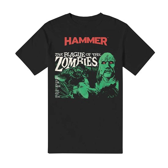 Cover for Hammer Horror · The Plague of the Zombies (T-shirt) [size S] [Black edition] (2020)