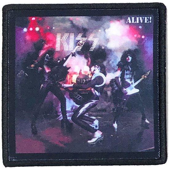 Cover for Kiss · KISS Standard Patch: Alive! (Album Cover) (Patch)