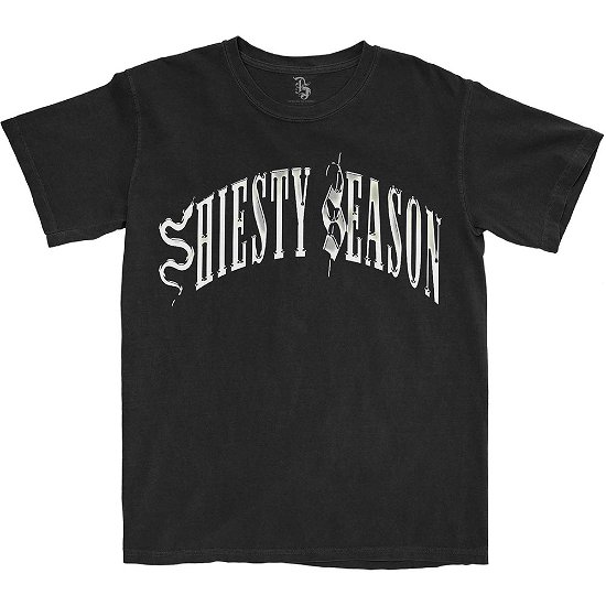 Cover for Pooh Shiesty · Pooh Shiesty Unisex T-Shirt: Shiesty Cover (T-shirt) [size S] [Black - Unisex edition]
