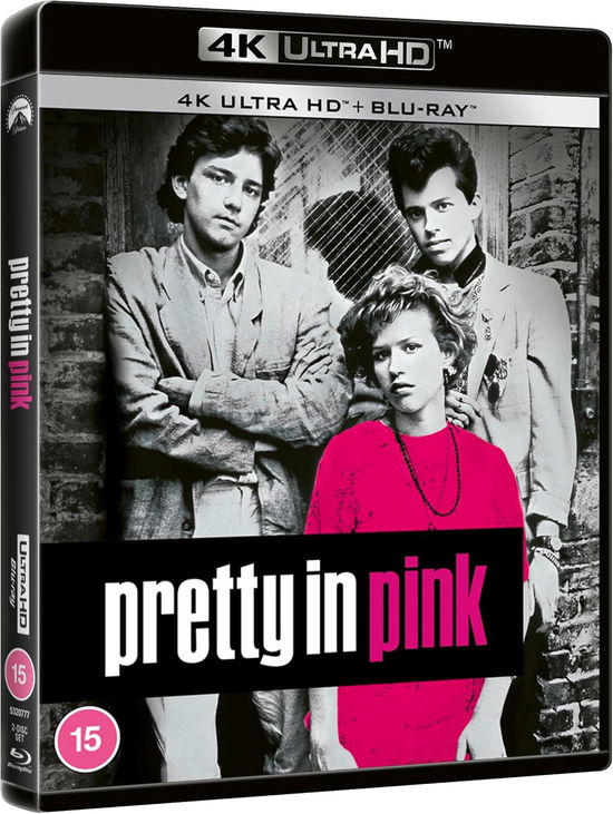 Cover for Pretty in Pink Uhd BD · Pretty In Pink (Blu-ray) (2025)