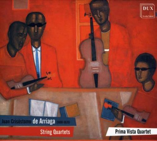 Cover for Arriaga / Prima Vista Quartet · String Quartets (CD) (2008)