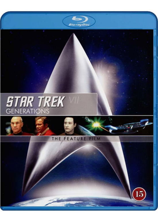 Cover for Star Trek · Star Trek 7: Generations ('94) (Blu-ray) [Remastered edition] (2009)