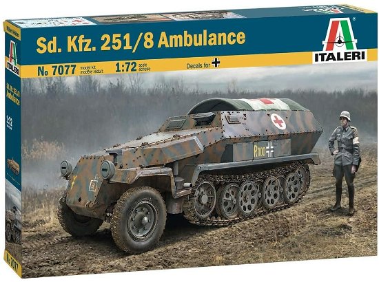 Cover for Italeri · Sd. Kfz. 251/8 Ambulance 1:72 (Spielzeug)