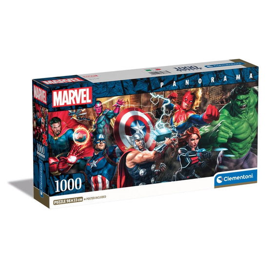 Cover for Marvel Avengers · Panorama (Compact Box 1000 stukjes) (MERCH)