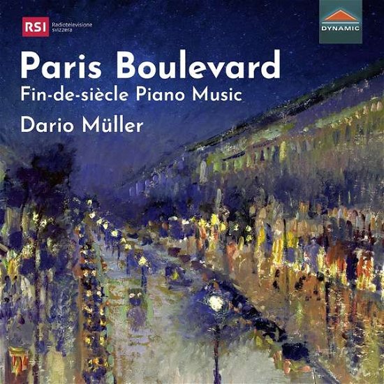 Cover for Dario Muller · Paris Boulevard (CD) (2020)