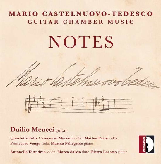 Cover for Castelnuovo-tedesco / Meucci · Notes (CD) (2021)