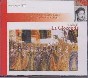 Cover for A. Ponchielli · La Gioconda (CD) (2007)