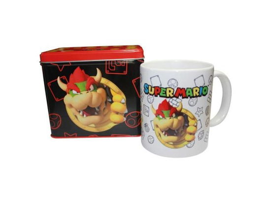 Cover for Nintendo · Bowser - Metal Bank 12 X 9 X 11cm + Mug (Toys)