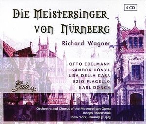 Cover for R. Wagner · Die Meistersinger Von Nurnberg (CD) (2010)