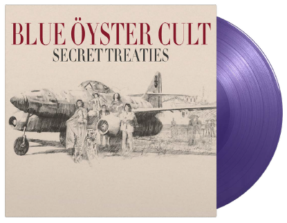 Cover for Blue Oyster Cult · Secret Treaties (LP) [Limited Purple Vinyl edition] (2023)