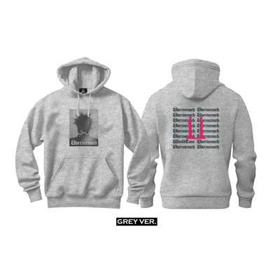 Cover for G-DRAGON · [G-DRAGON 2025 WORLD TOUR] HOODIE (Hoodie) [size OneSize] [Grey Hoodie edition] (2025)