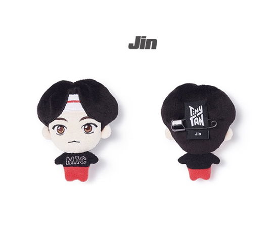 JIN - TINYTAN PLUSH BADGE - BTS - Koopwaar -  - 8809743198775 - 18 maart 2021