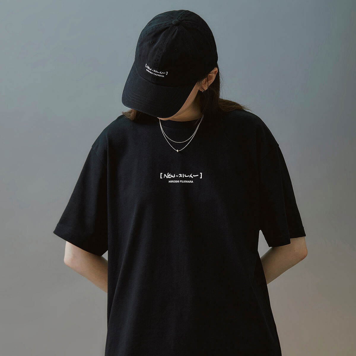 NEWJEANS · Newjeans x Hiroshi Fujiwara - Black T-shirt (T