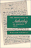 Cover for William Charvat · The Profession of Authorship in America, 1800-1870 (Paperback Book) [Columbia University Press Morningside edition] (1992)