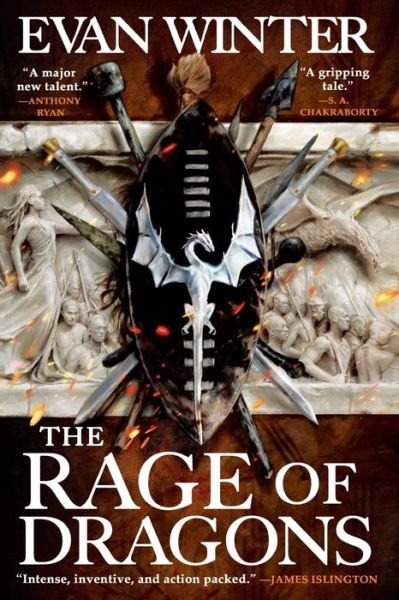 Cover for Evan Winter · The Rage of Dragons - The Burning (Taschenbuch) (2020)