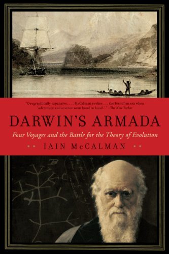 Cover for Iain McCalman · Darwin's Armada: Four Voyages and the Battle for the Theory of Evolution (Paperback Book) [Reprint edition] (2010)