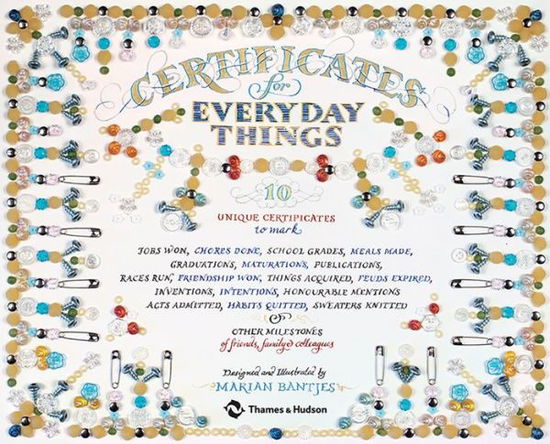 Cover for Marian Bantjes · Certificates for Everyday Things (Buch) (2018)