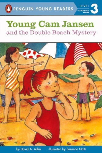 Cover for David A. Adler · Young Cam Jansen and the Double Beach Mystery (Hardcover bog) [Turtleback School &amp; Library Binding edition] (2003)
