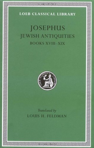 Cover for Josephus · Jewish Antiquities, Volume VIII: Books 18–19 - Loeb Classical Library (Inbunden Bok) (1965)