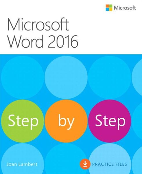 Cover for Joan Lambert · Microsoft Word 2016 Step By Step (Paperback Book) (2015)