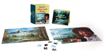 Cover for Bob Ross · Bob Ross: Happy Little Puzzles (Book) (2019)