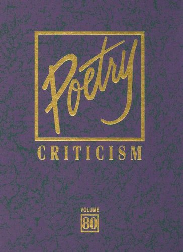 Cover for Michelle Lee · Poetry Criticism (Hardcover Book) (2007)