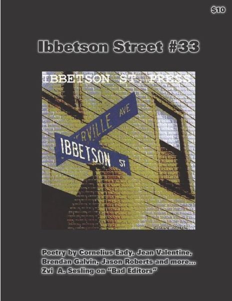 Cover for Doug Holder · Ibbetson Street #33 (Bok) (2013)