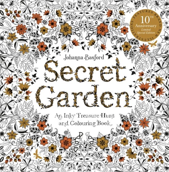 Cover for Johanna Basford · Secret Garden: Secret Garden: 10th Anniversary Limited Special Edition (Paperback Book) (2023)