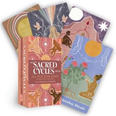 Cover for Jillian Pyle · The Sacred Cycles Oracle: A 50-Card Deck and Guidebook (Flashkort) (2022)
