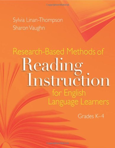 Cover for Sharon Vaughn · Research-Based Methods of Reading Instruction for English Language Learners, Grades K-4: ASCD (Paperback Book) (2007)