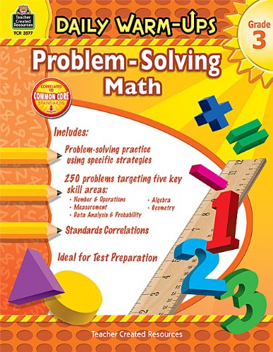 Cover for Mary Rosenberg · Daily Warm-ups: Problem Solving Math Grade 3 (Daily Warm-ups: Word Problems) (Paperback Book) [Workbook edition] (2011)