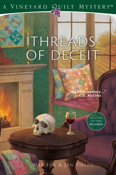 Cover for Jan Fields · Threads of Deceit: Vineyard Quilt Mysteries #1 (Paperback Book) (2015)