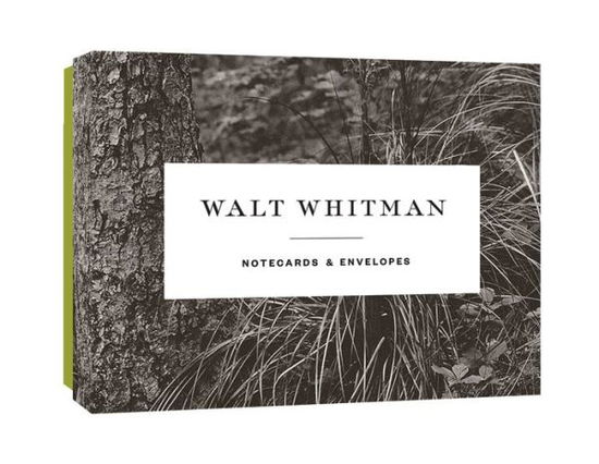 Cover for Princeton Architectural P · Walt Whitman Notecards (Flashcards) (2018)