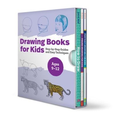 Cover for Rockridge Press · Drawing Books for Kids Box Set (Book) (2021)