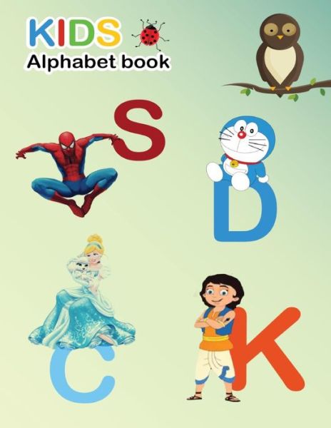 Cover for Gayathri V · Kids Alphabet Book (Paperback Book) (2019)