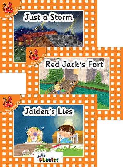 Jolly Phonics Orange Level Readers Set 4: in Precursive Letters - Louise Van-Pottelsberghe - Książki - Jolly Learning Ltd - 9781844145775 - 16 lipca 2019