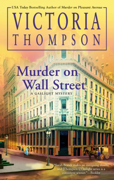 Cover for Victoria Thompson · Murder On Wall Street (Hardcover Book) (2021)