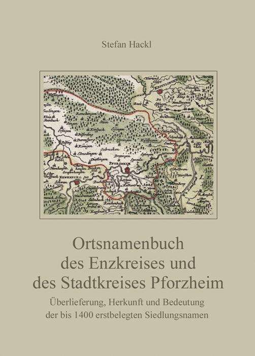 Cover for Hackl · Ortsnamenbuch des Enzkreises und (Book) (2013)