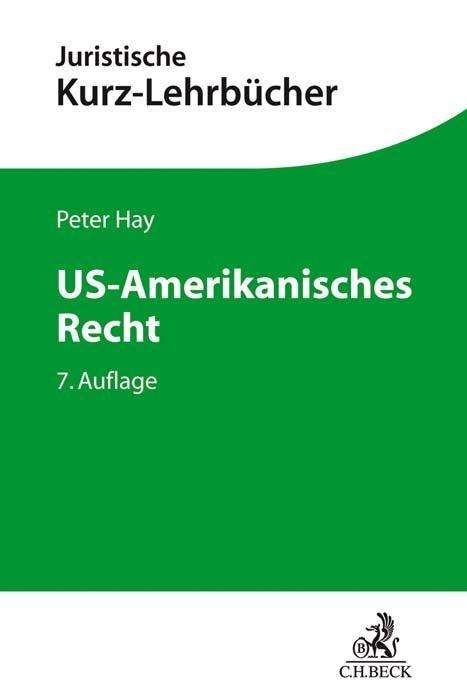 Cover for Hay · US-Amerikanisches Recht (Book)