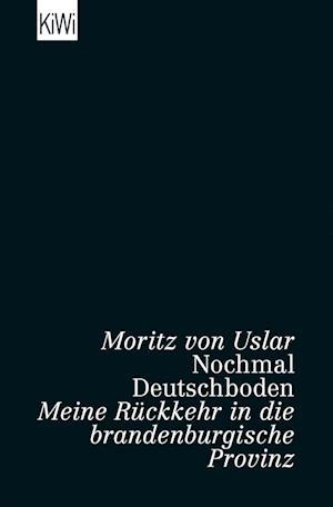 Cover for Moritz von Uslar · Nochmal Deutschboden (Buch) (2022)