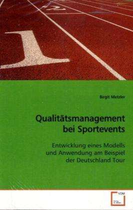 Cover for Metzler · Qualitätsmanagement bei Sportev (Book)