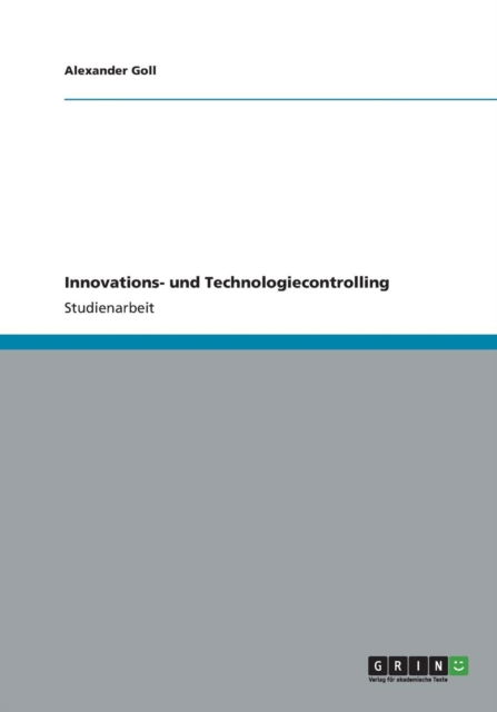 Cover for Goll · Innovations- und Technologiecontro (Paperback Book) [German edition] (2012)