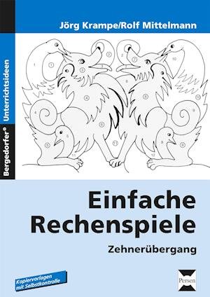 Cover for Jörg Krampe · Einfache Rechenspiele. Zehnerübergang (Paperback Book) (2007)