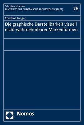 Cover for Langer · Die graphische Darstellbarkeit v (Book) (2018)