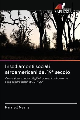 Cover for Means · Insediamenti sociali afroamerican (Book) (2020)