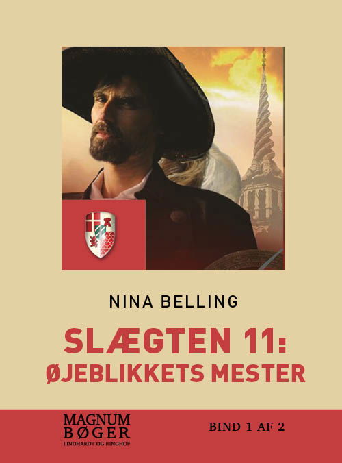 Cover for Nina Belling · Slægten: Slægten 11: Øjeblikkets mester (Storskrift) (Sewn Spine Book) [3º edição] (2019)