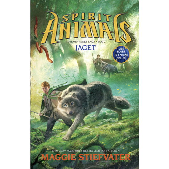 Cover for Maggie Stiefvater · Spirit Animals: Spirit Animals 2: Jaget (Bound Book) [2e uitgave] [Indbundet] (2014)